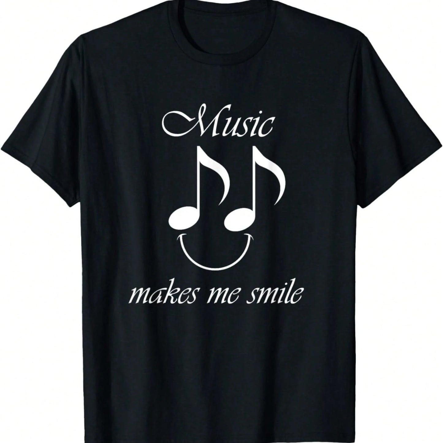 Music-Themed Humorous Quotes Singer Music Teacher T-Shirt, Loose Fit Printed T-Shirt, Street Style Fashion, Suitable For Everyday Outdoor Activities.