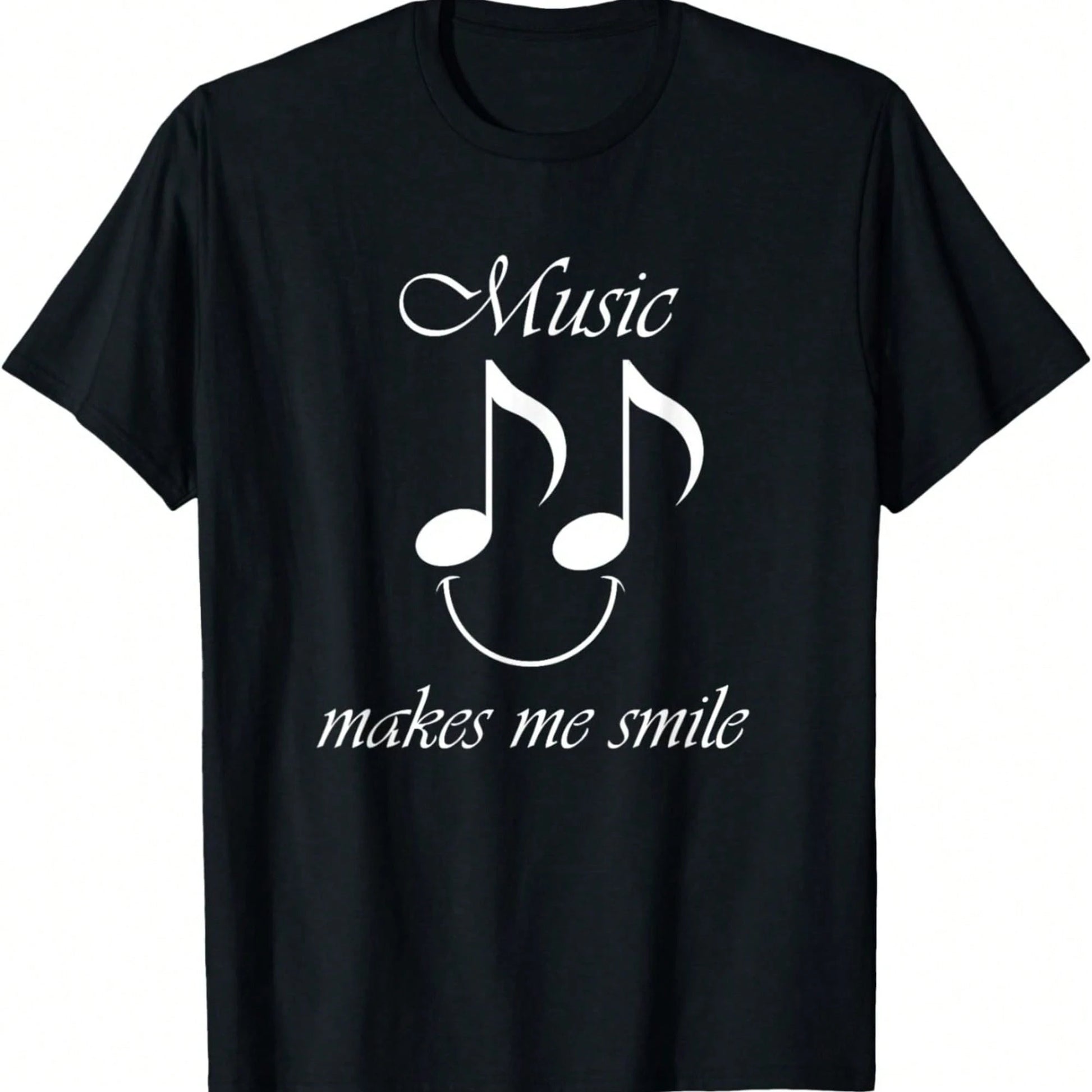 Music-Themed Humorous Quotes Singer Music Teacher T-Shirt, Loose Fit Printed T-Shirt, Street Style Fashion, Suitable For Everyday Outdoor Activities.