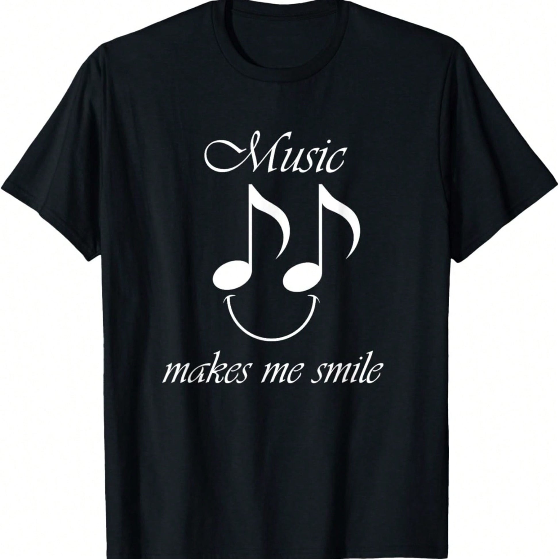 Music-Themed Humorous Quotes Singer Music Teacher T-Shirt, Loose Fit Printed T-Shirt, Street Style Fashion, Suitable For Everyday Outdoor Activities.