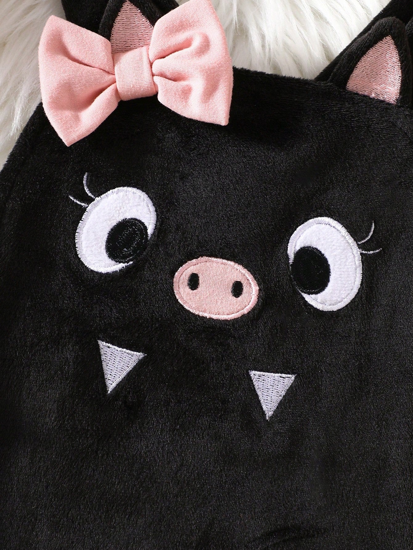MYVLNA Infant & Toddler Girls Halloween Cute Bat Patchwork Tulle Romper With Pink Bow And Matching Mesh Headband