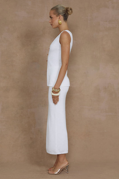Nadine Top - White - SHOPJAUS - JAUS