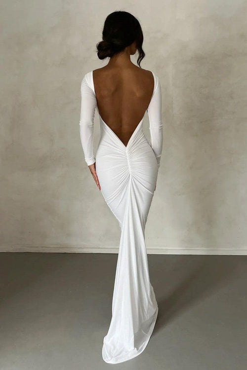 Natalia Gown - White - JAUS