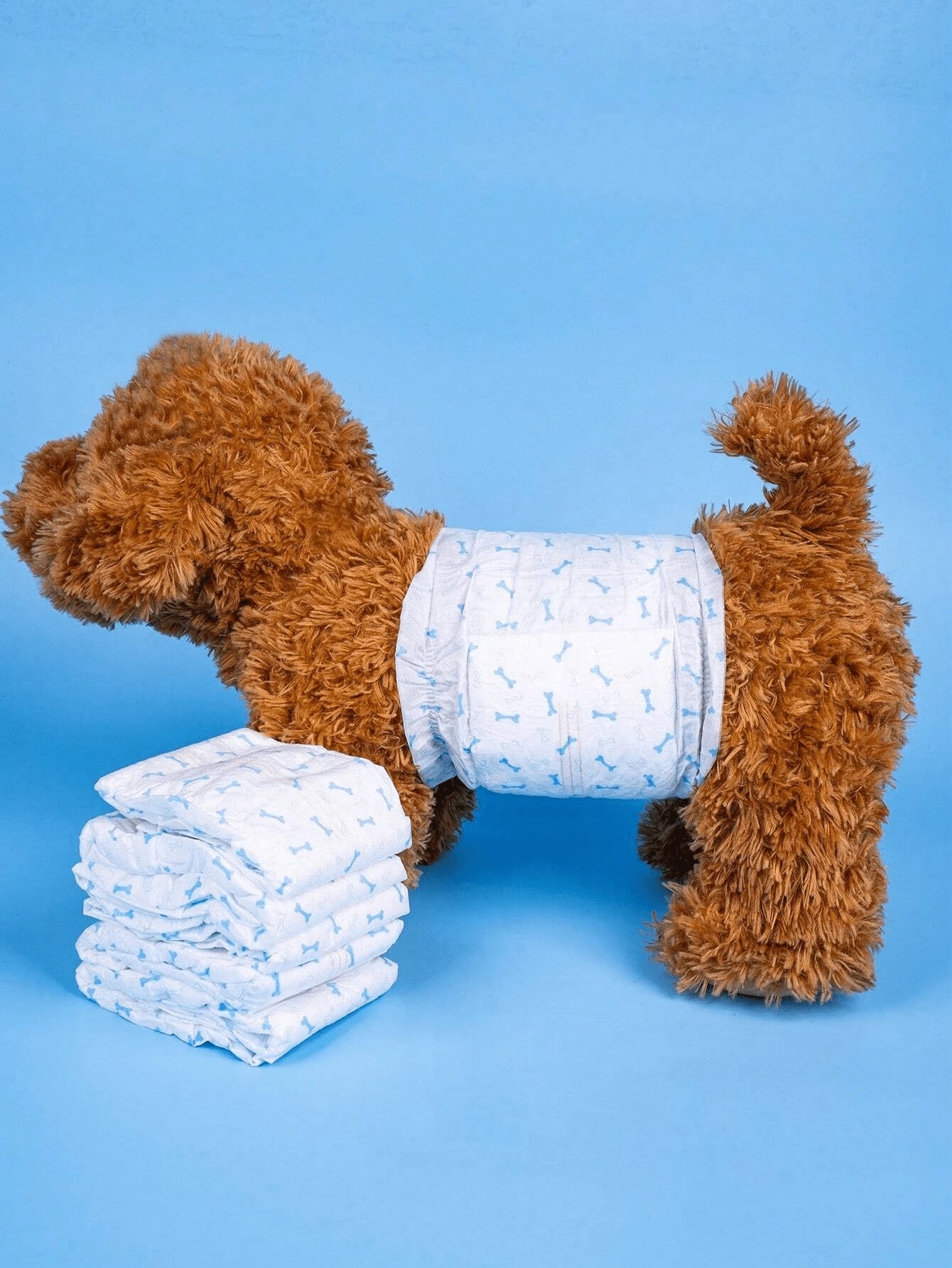 New Arrival- Dono Male Dog Diapers With Urine Indicator And Leak-Proof Design, Disposable Male Dog Diapers With Moisture Indicator, Super Absorbent, Can Be Used To Solve Male Dog Leakage Issues, Leak