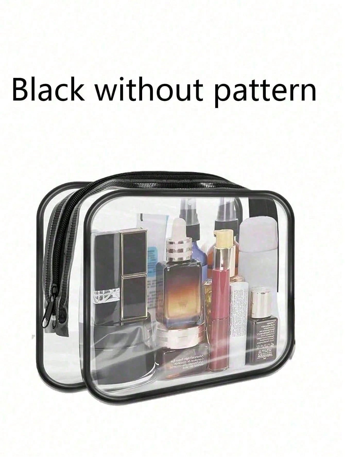 New Arrival: Exclusive Charging Device Storage Bag- Transparent Toiletry Bag, Travel Essential, Portable Zippered Cosmetic Bag, Beach Transparent PVC Toiletry Bag, Waterproof Storage Pouch, Transpare