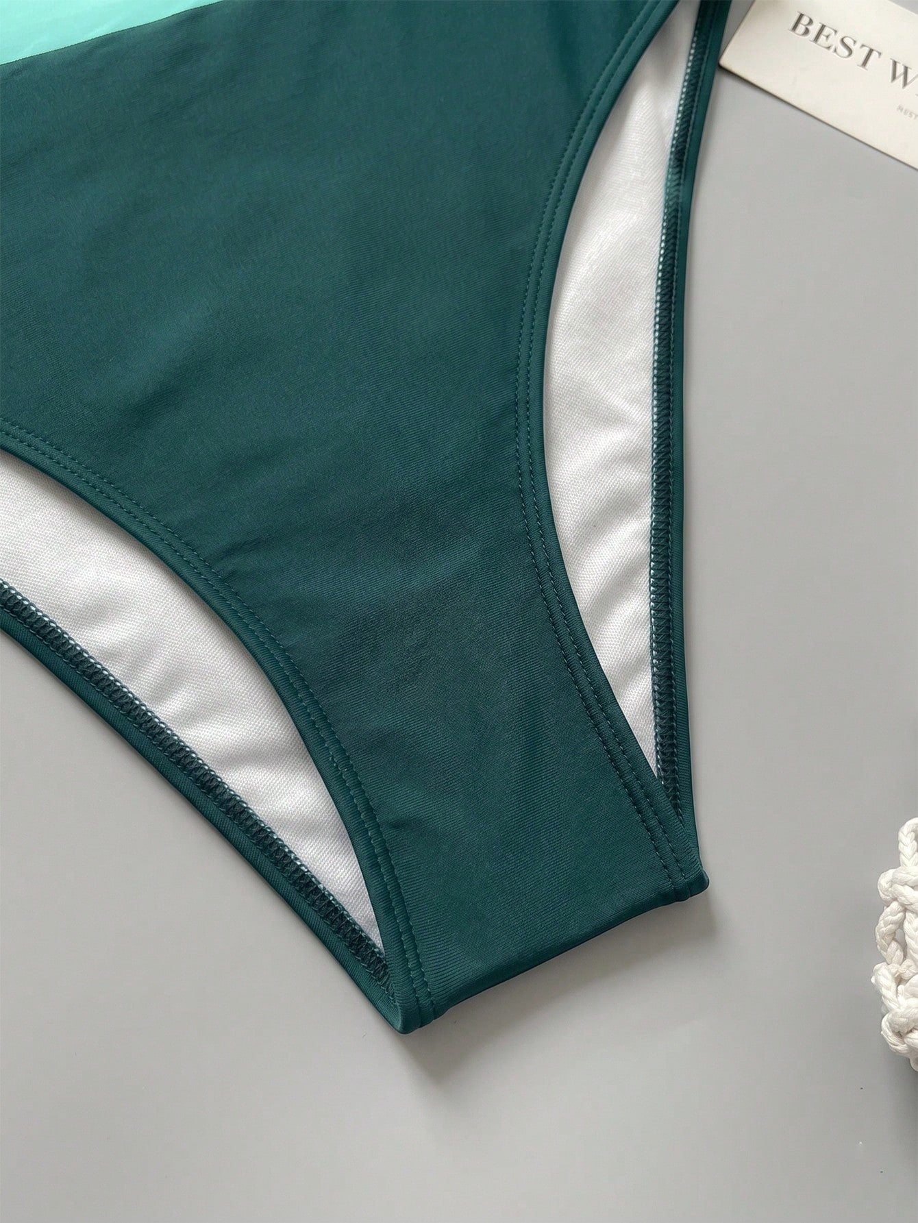 New Fashionable Sexy Solid Color Detachable Strap Strapless Bikini Swimwear For Women, Suitable For Beach, Pool Party, Vacation Summer, Minimalist