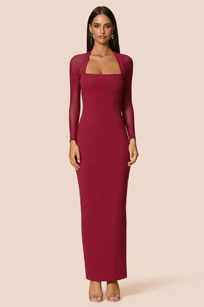 Nookie Amore Maxi Dress - Ruby