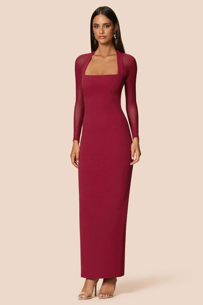 Nookie Amore Maxi Dress - Ruby