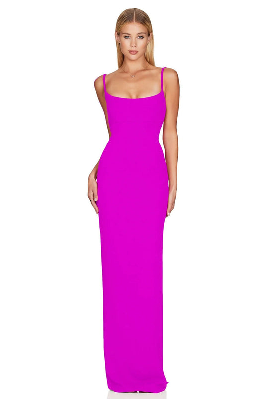 Nookie Bailey Gown - Electric Pink - SHOPJAUS - JAUS