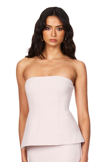 Nookie Caroline Strapless Top - Shell - SHOPJAUS - JAUS