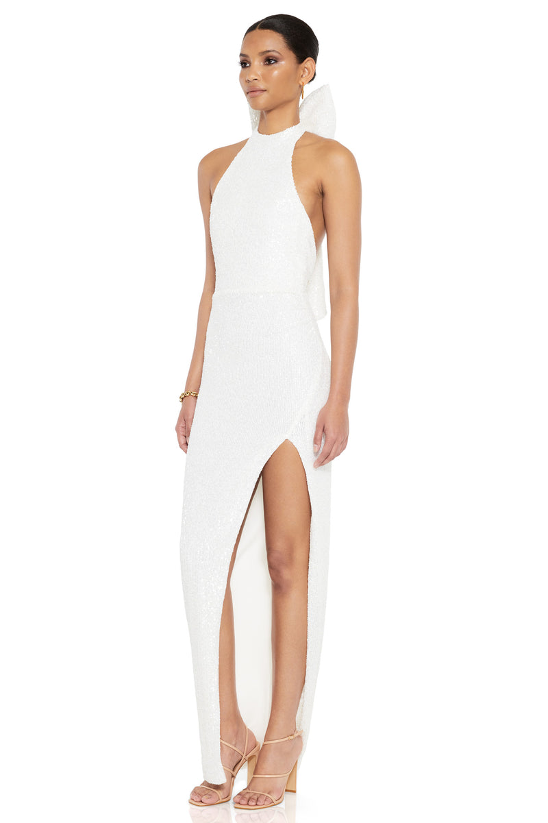 Nookie Charisma Gown - White (PREORDER) - SHOPJAUS - JAUS