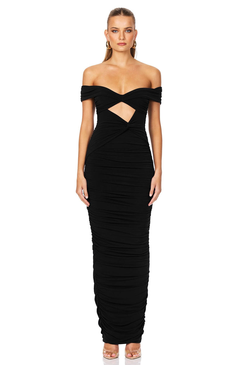 Nookie Dakota Maxi Dress - Black - SHOPJAUS - JAUS