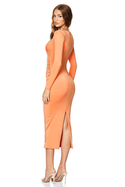 Nookie Dare Midi Dress - Mango - SHOPJAUS - JAUS