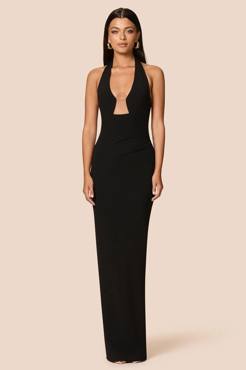Nookie Demi Gown - Black