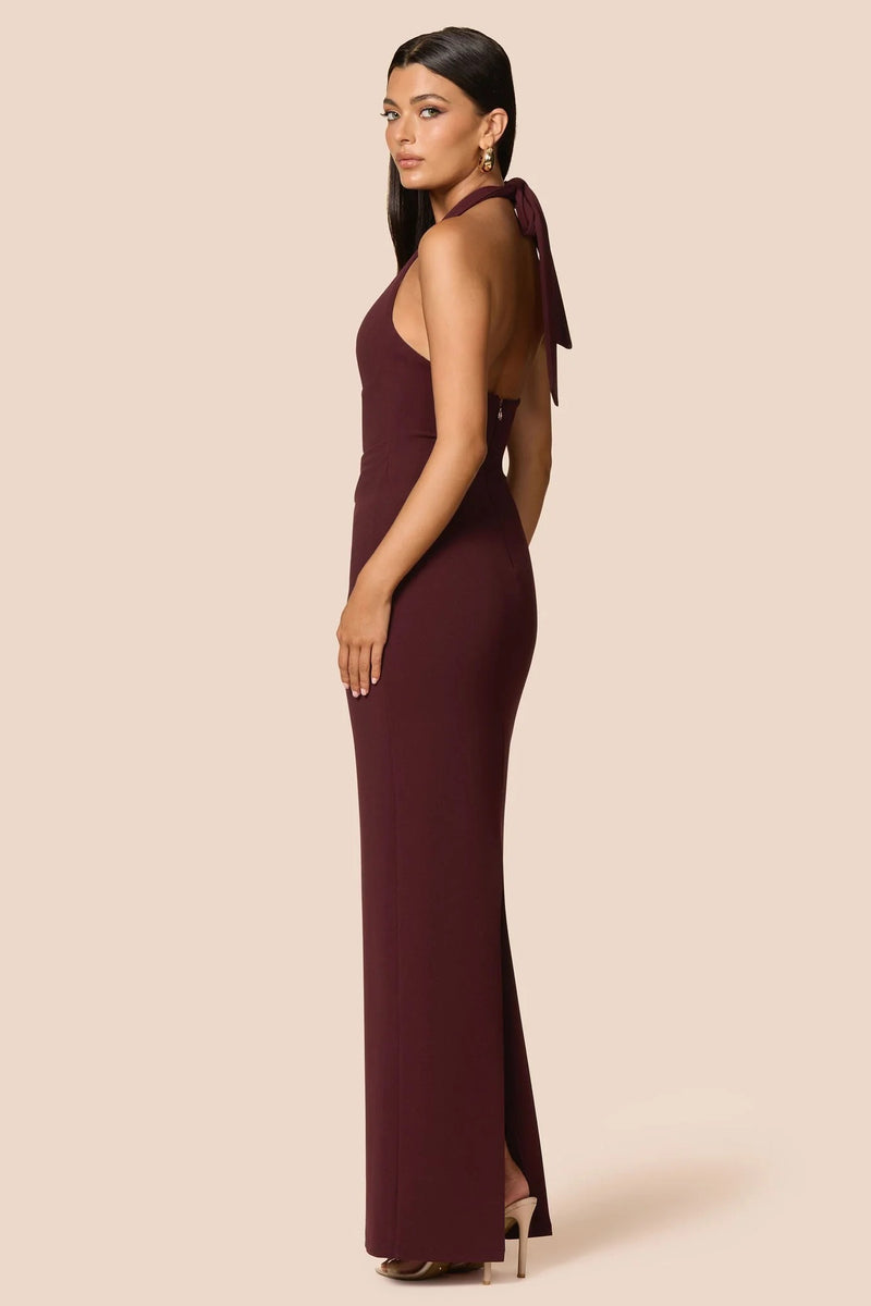 Nookie Demi Gown - Wine