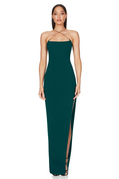 Nookie Estella Gown - Teal - JAUS