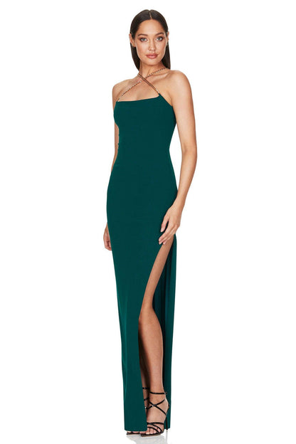 Nookie Estella Gown - Teal - JAUS