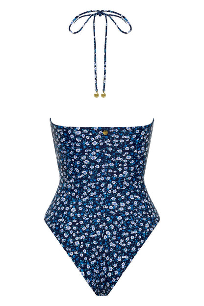 Nookie Floral Fiesta One Piece - Blue - SHOPJAUS - JAUS