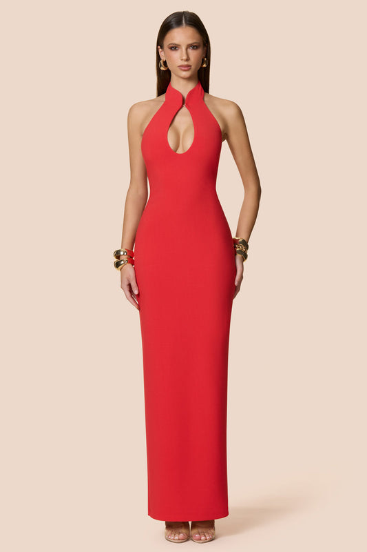 Nookie Harmony Maxi Dress - Cherry