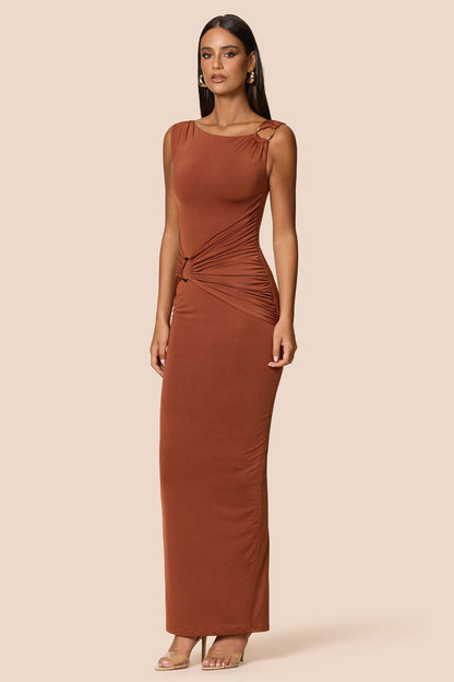 Nookie Kaia Maxi Dress - Clay