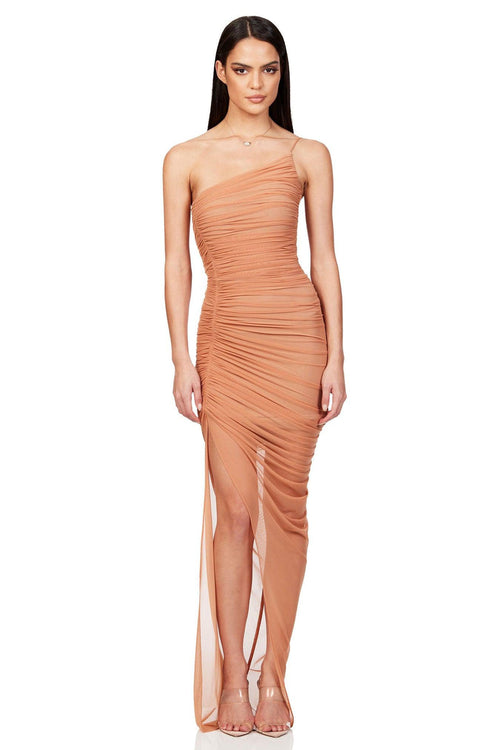 Nookie Mecca Gown - Tan - JAUS
