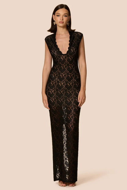 Nookie Mystique Maxi Dress - Black