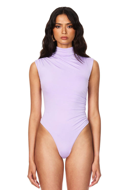 Nookie Olivia High Neck Bodysuit - Lilac - SHOPJAUS - JAUS