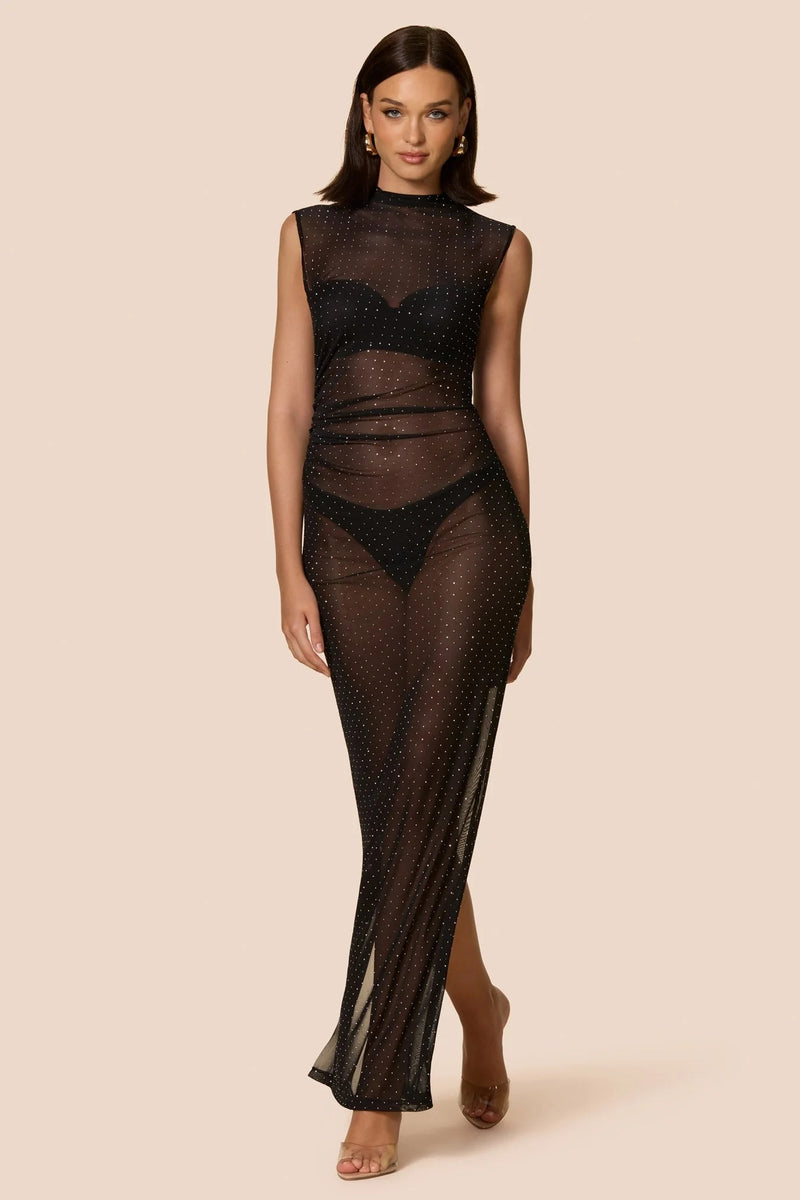 Nookie Romee Maxi Dress - Black