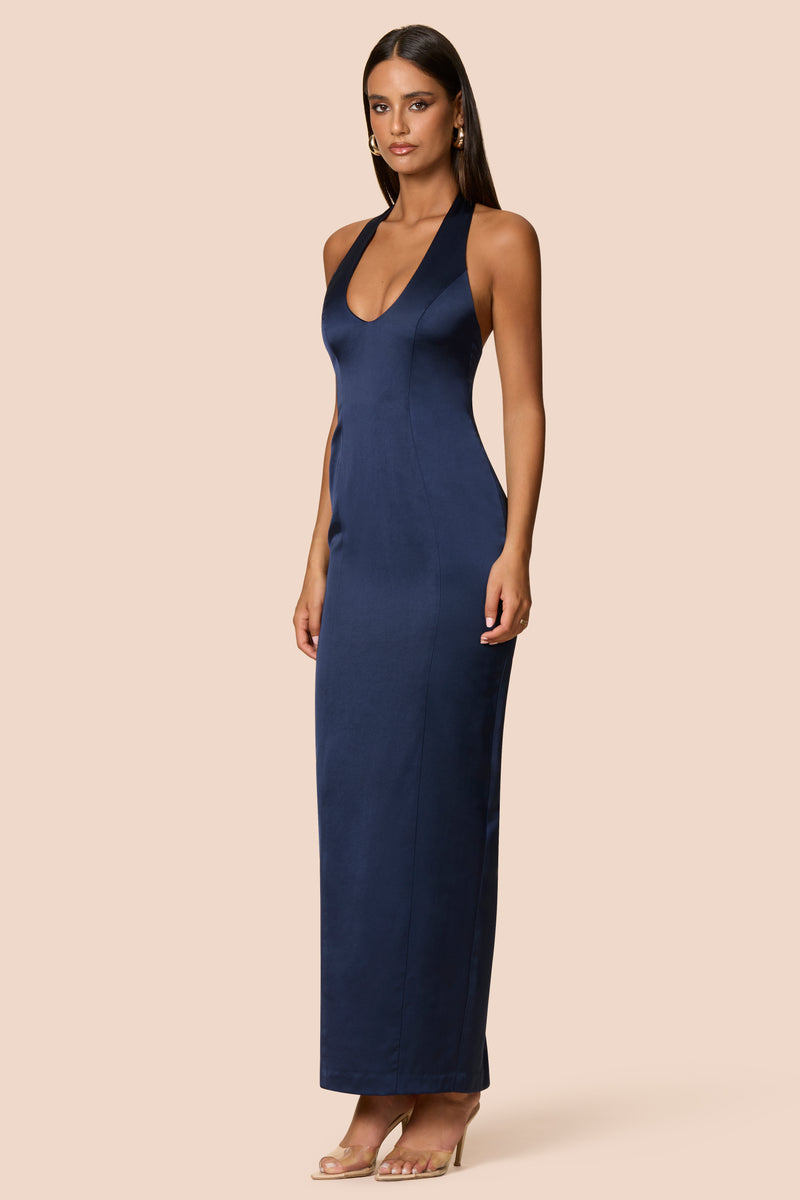Nookie Sabine Maxi Dress - Navy