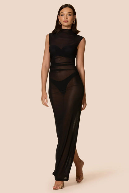 Nookie Saint Maxi Dress - Black