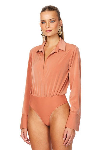 Nookie Stevie Bodysuit - Cinnamon - SHOPJAUS - JAUS