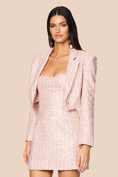 Nookie Tyler Blazer - Baby Pink - SHOPJAUS - JAUS