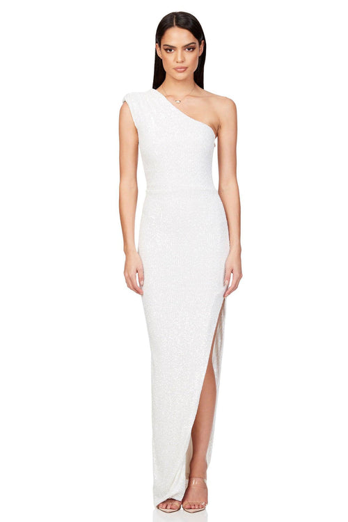 Nookie Veda Gown - White - JAUS