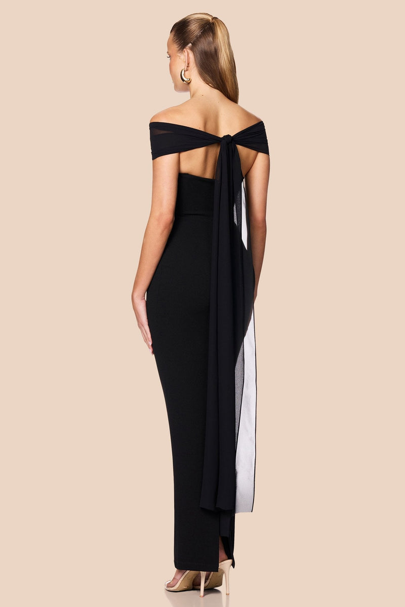 Nookie Zephyr Gown - Black - SHOPJAUS - JAUS