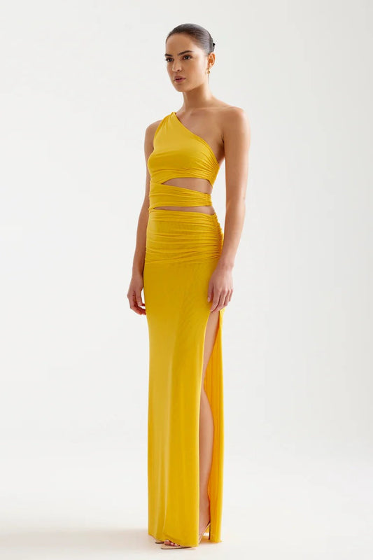 Nuri Dress - Burnt Orange