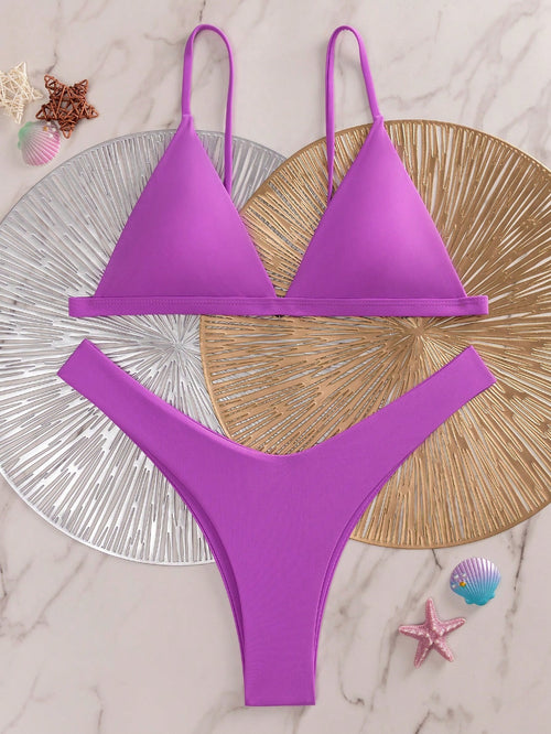 Oceva Summer Beach Triangle High Cut Bikini