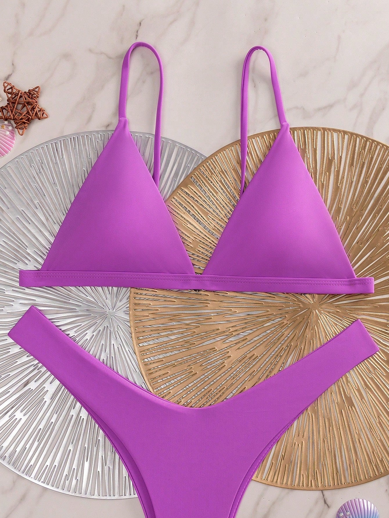Oceva Summer Beach Triangle High Cut Bikini