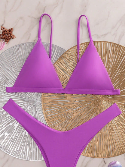 Oceva Summer Beach Triangle High Cut Bikini