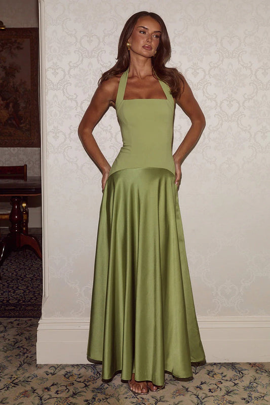 Odina Maxi Dress - Palm