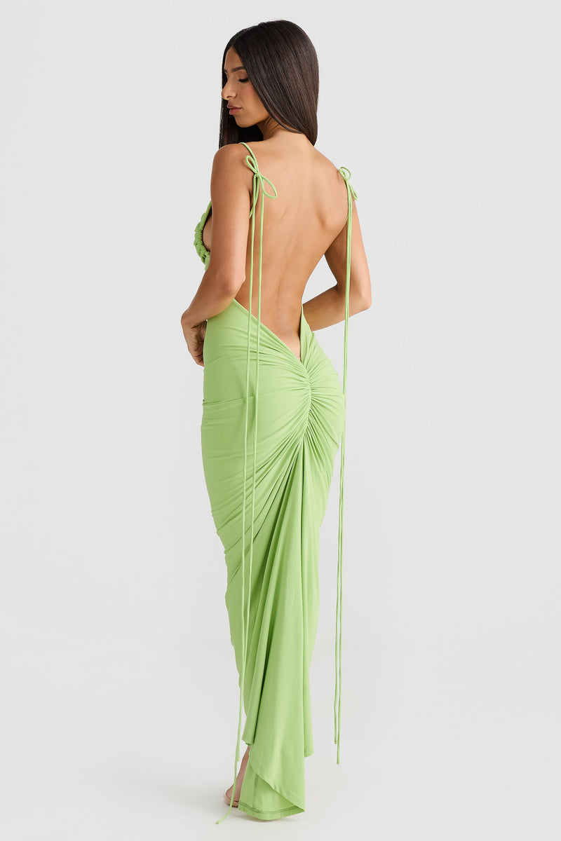 Olivia Dress - Lime - SHOPJAUS - JAUS