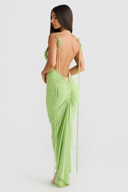 Olivia Dress - Lime - SHOPJAUS - JAUS
