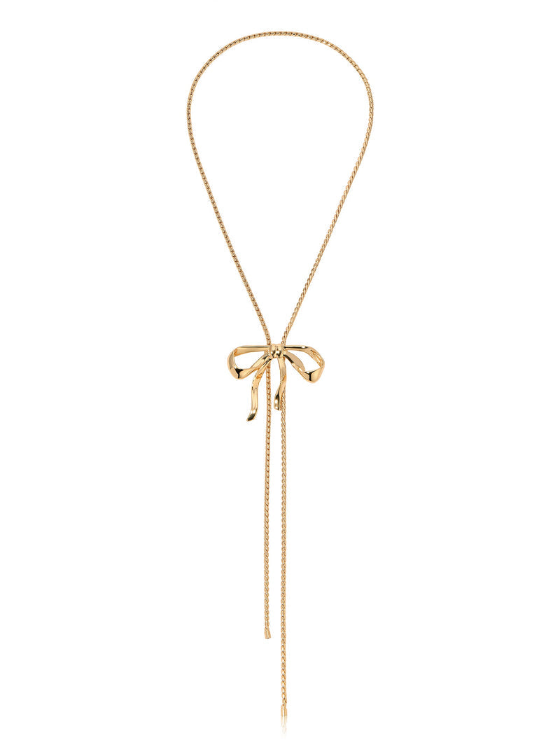 Organic Bow Necklace - SHOPJAUS - JAUS