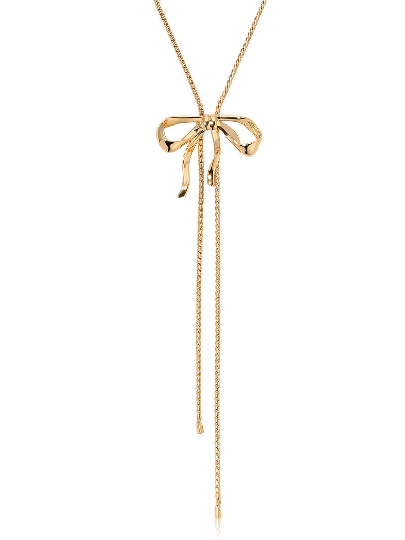 Organic Bow Necklace - SHOPJAUS - JAUS