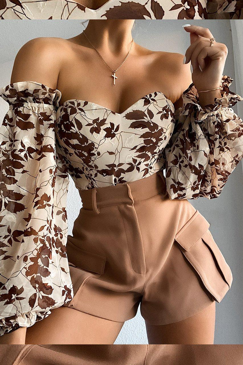 Oriana Bodysuit - Gold Leaf - JAUS