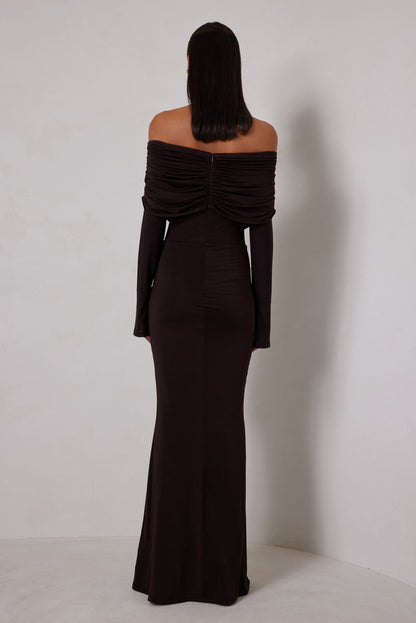 Paige Dress - Espresso
