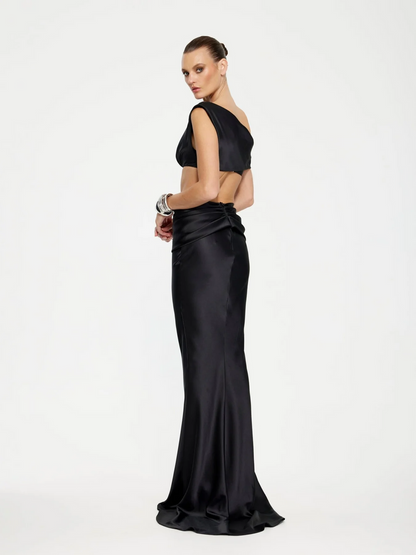 Perez Skirt - Black - SHOPJAUS - JAUS