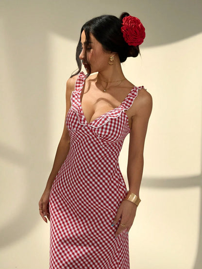 PETITE Women's Casual Midi Dress, Minimalist & Fashionable For Everyday Wear,Summer Dresses Spring Clothes,Bohemia,Summer Dresses For Women,Petite Women