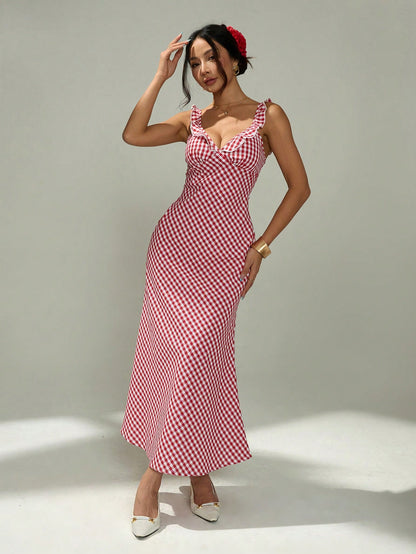 PETITE Women's Casual Midi Dress, Minimalist & Fashionable For Everyday Wear,Summer Dresses Spring Clothes,Bohemia,Summer Dresses For Women,Petite Women