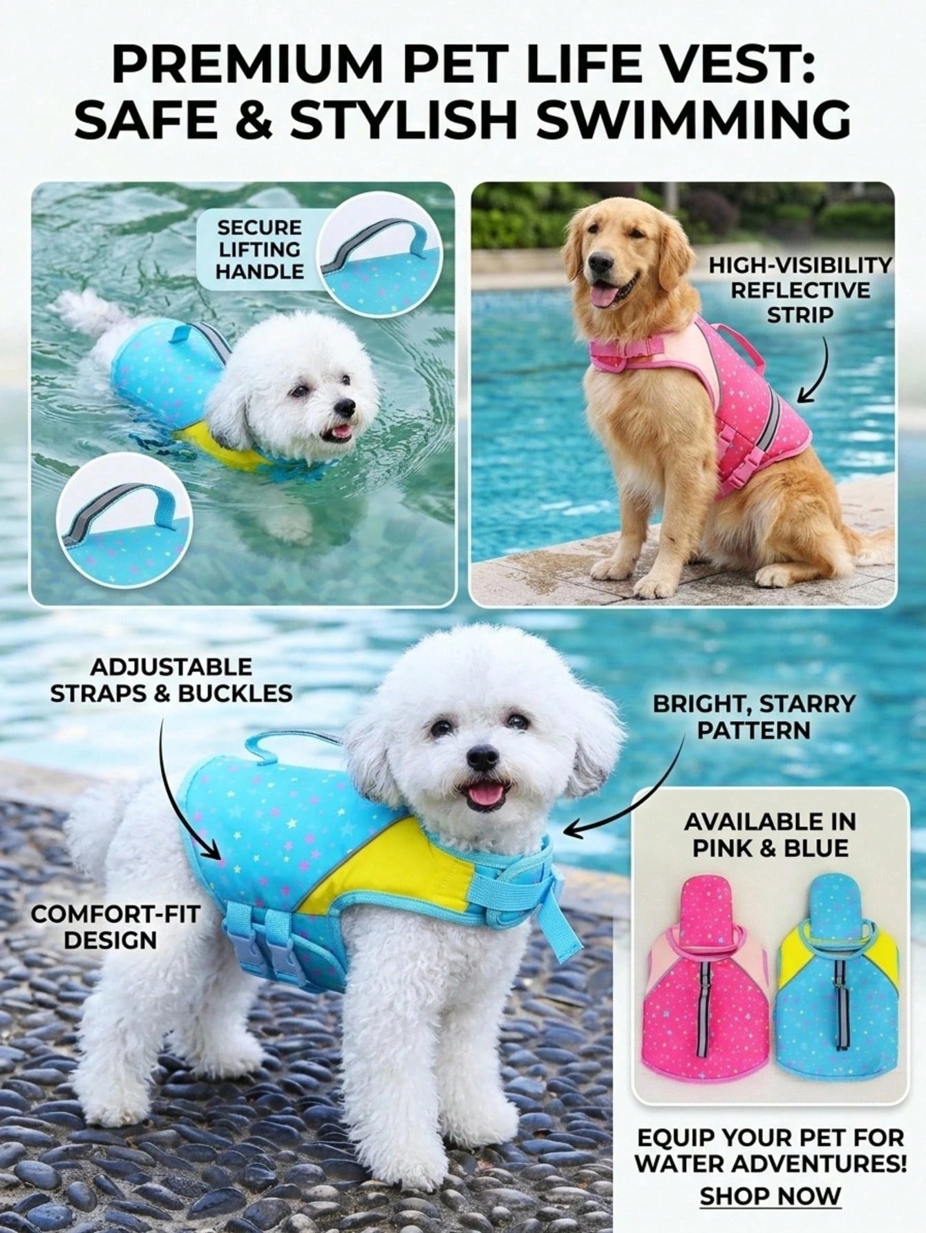 PETSIN Minimalist Puppy Paw Print Graphic Sports Style Lightweight Thin Summer Beach Swimwear, Protection Wear, In Europe And America, Can Be Used For Outdoor Walking, Leash, Pet Life Jacket & Swimsui