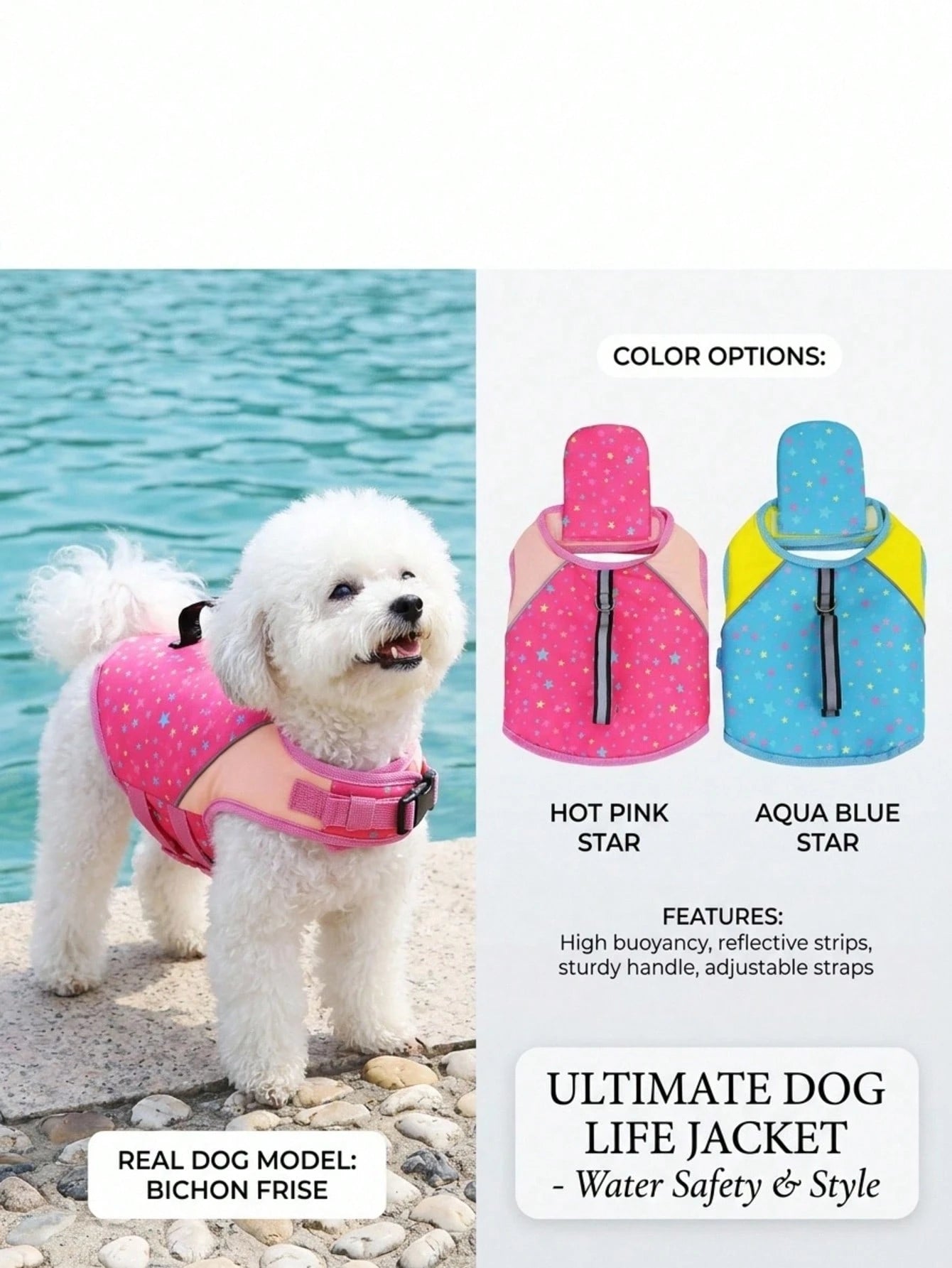 PETSIN Minimalist Puppy Paw Print Graphic Sports Style Lightweight Thin Summer Beach Swimwear, Protection Wear, In Europe And America, Can Be Used For Outdoor Walking, Leash, Pet Life Jacket & Swimsui