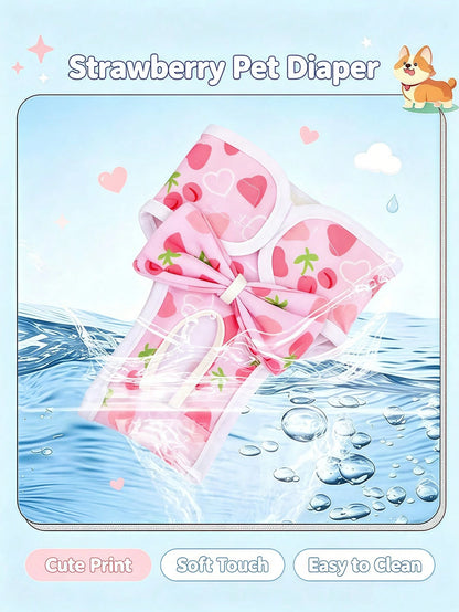 PETSIN Pet Dog Belly Band Panties, Female Dog Care Sanitary Pants, Pet Menstrual Underwear, Pet Supplies